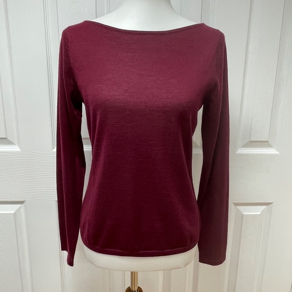 The Cashmere Project - California Cashmere Shirttail Crew - Size M - NEW. - Picture 13 of 15